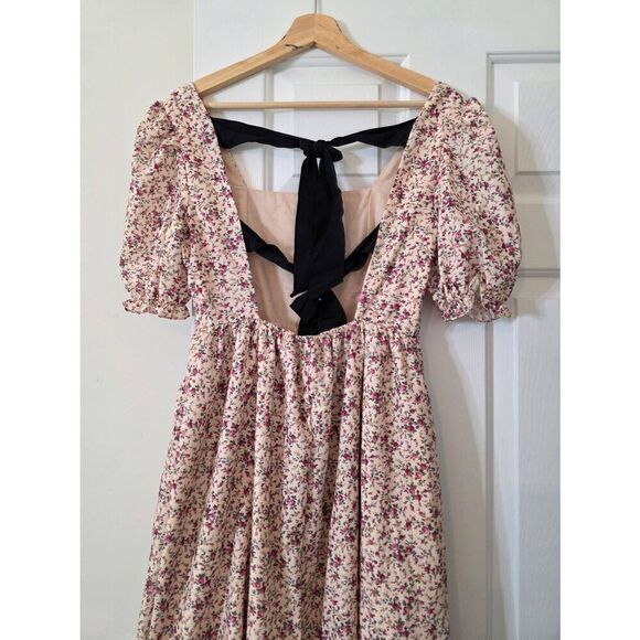 Tuckernuck HYACINTH HOUSE Pink Floral Isla Maxi Dress S NWOT - Picture 8 of 12